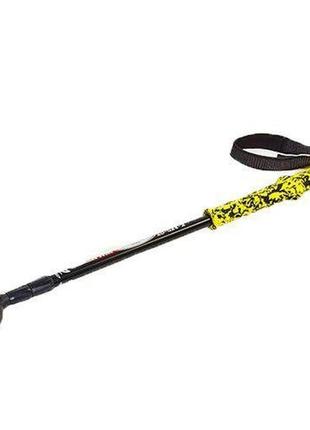 Палка треккинговая salaman k-2 ty-7075 желтый (59429234), no branding