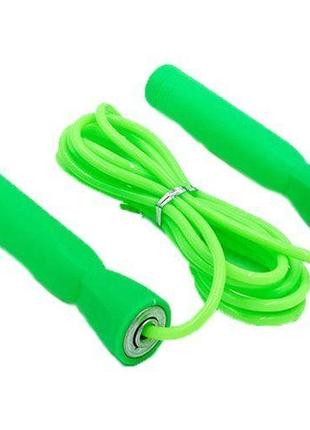 Скакалка скоростная fi-5102 зеленый (56363128), zelart