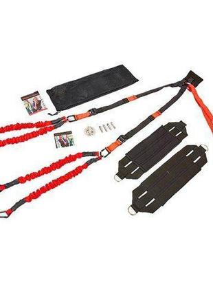 Тренажер для банджи-фитнеса fi-7206 черно-красный (56429001), no branding