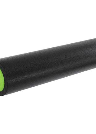 Ролер для йоги та пілатесу гладкий fi-9327-60 чорно-салатовий (33508377), fdso