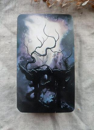 Гадальні карти таро примарного кота haunted Housses cat tarot таро з котиками котами колода карт5 фото