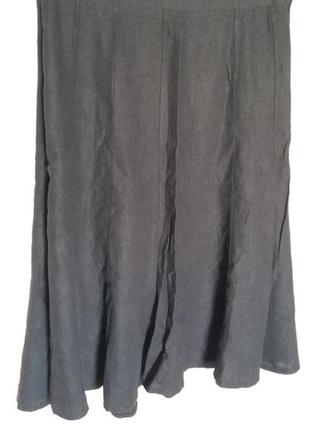 Спідниця міді льон 8/36