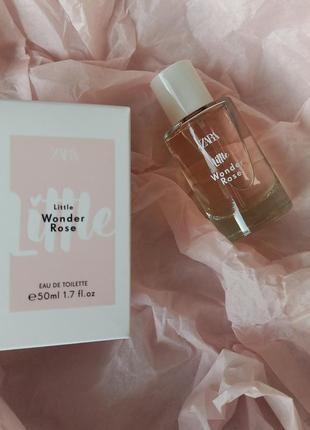 Zara little wonder rose 50 ml для дівчинки, дитячі парфуми зара1 фото