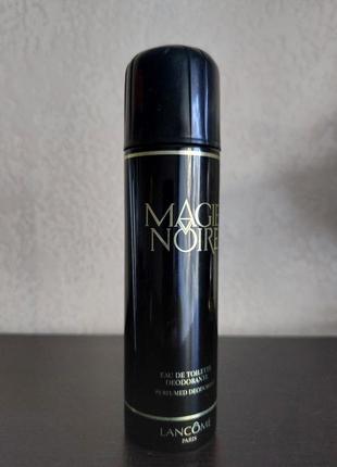 Magie noire lancome, парфюмированный дезодорант, оригинал, винтаж1 фото