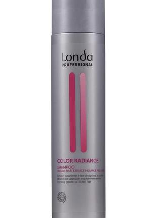 Шампунь для фарбованого волосся londa professional color radiance shampoo