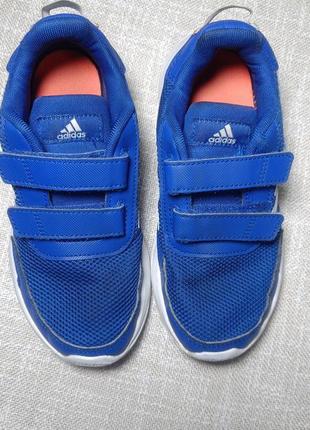 Кроссовки tensor eg4144. дитячі кросівки на липучці, сині, adidas tensor - 33 розмір3 фото