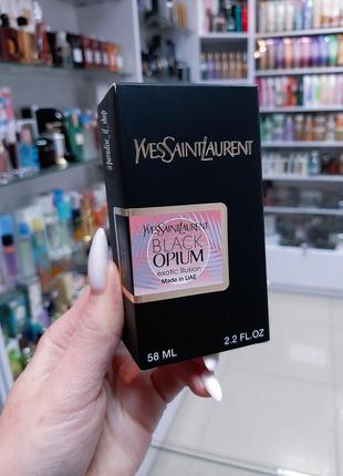 Exotic illusion yves saint laurent black opium <unk> нежно-сладкий парфюм!