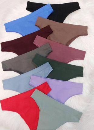 Комплект білизни жіноча спідня безшовна не давить мікрофібра