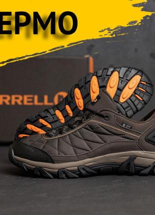 Зимние мужские термо кроссовки merrell для зимы непромокаемые, теплые термо кроссовки водонепроница *ба 893-3*1 фото