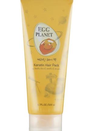 Кератинова маска для пошкодженого волосся daeng gi meo ri egg planet keratin hair pack