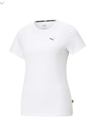 Футболка puma оригінал чорна біла жіноча
