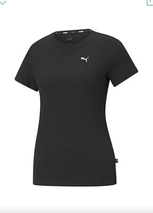 Футболка puma оригінал чорна біла жіноча