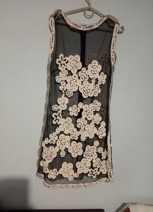 Накидка на короткое платье