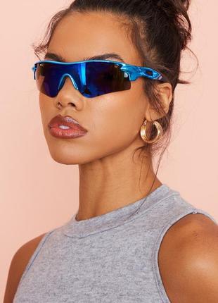 Cmy5003 солнечные очки blue label one size