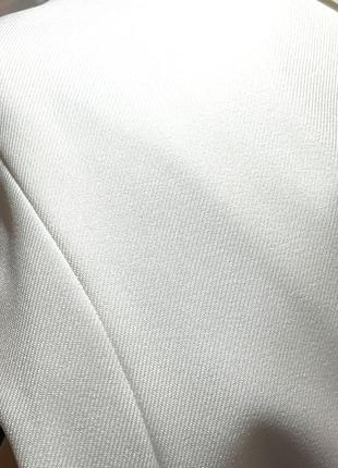 Білий піджак жакет айворі жіночий5 фото