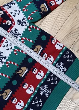 Новогодний свитер, кофта, снеговики4 фото