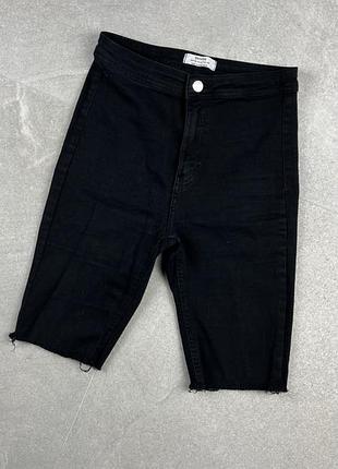 Bershka джинсові шорти скінни бриджі