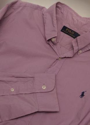 Polo ralph lauren рр l рубашка из хлопка 2-ply  свежие коллекции