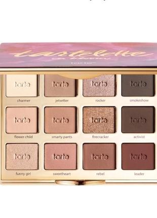 Палетка теней tarte tartelette in bloom