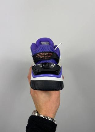 Классные женские кроссовки adidas niteball 2.0 ‘violet white’ gx0775 белые с фиолетовым7 фото