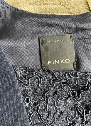 Красива блуза з мереживом бренду pinko🇮🇹3 фото