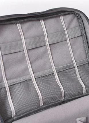 Сумка органайзер для зберігання кабелів і зарядних пристроїв