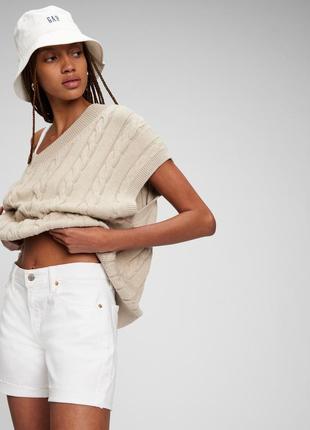 Джинсовые шорты gap со средней посадкой