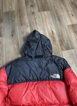 The north face 700 пуховик мужской тн nuptse tnf красный оригинал куртка пуховая лыжная красная зимняя найма xl3 фото