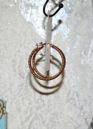 Сережки accessorize серьги - кольца2 фото