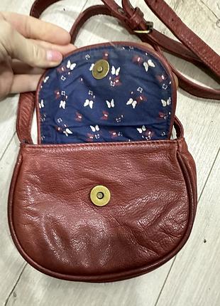 Massimo dutti маленькая кожаная сумка 6