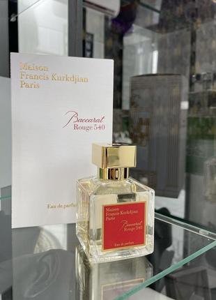 Парфюмированная вода унисекс maison francis kurkdjian baccarat rouge 540 70 мл