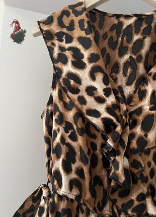 Нарядное тигровое платье asos4 фото