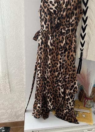 Нарядное тигровое платье asos2 фото