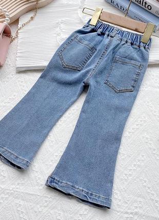 Трендовые джинсы детские на девочку3 фото