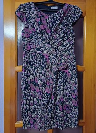 Роскошное элегантное шифоновое платье1 фото