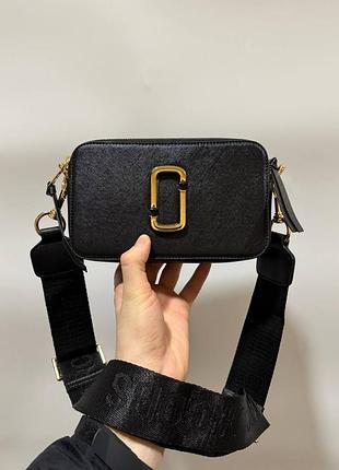 Жіноча сумочка marc jacobs the snapshot black gold