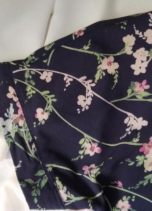Блузка кофта в квіти3 фото