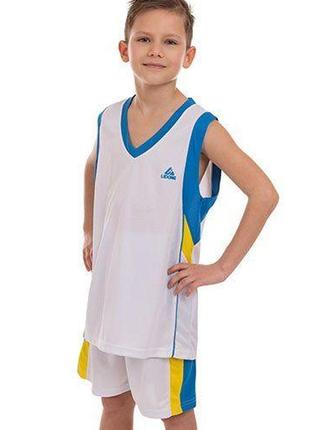 Форма баскетбольная детская ld-8095t 125-135см белый (57506014)