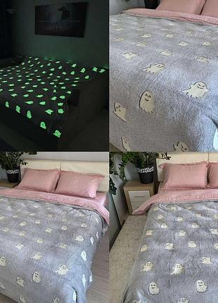 Плед день ніч 200х220 см різні кольори