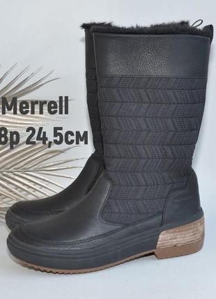 Шкіряні як нові чоботи merrell2 фото