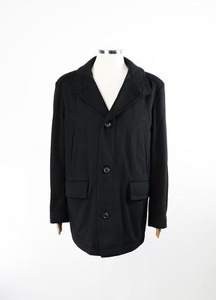 Hugo boss чоловіче зимове пальто з кашеміром 56 (xxl)