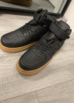 Теплые мужские кроссовки nike air force 1 gore-tex winter для повседневной носки2 фото