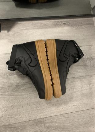 Теплые мужские кроссовки nike air force 1 gore-tex winter для повседневной носки4 фото