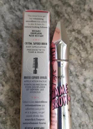 Benefit gimme brow+ volumizing gel cool light blonde2 фото