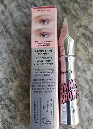 Benefit gimme brow+ 3 g volumizing gel cool light blonde