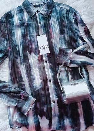 Сорочка zara рубашка