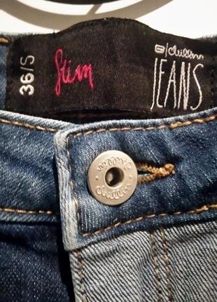 Женские джинсы chillin slim с латками2 фото