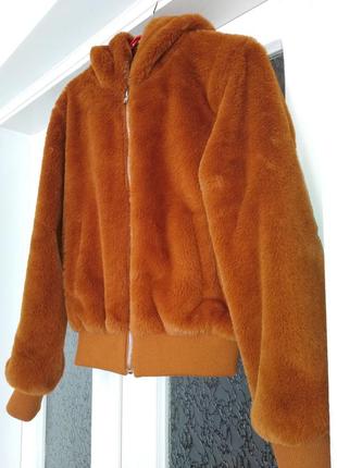 Куртка жіноча з штучного хутра,бренд chicoree.