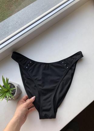 Черный низ от купальника плавки трусики