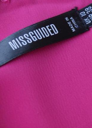 Брендовое коктальное платье атласная миди от missguided6 фото